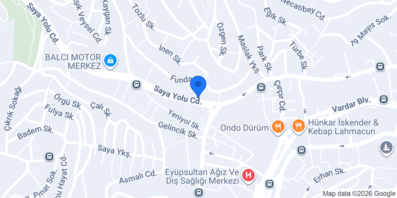 Güneş otogaz konumu