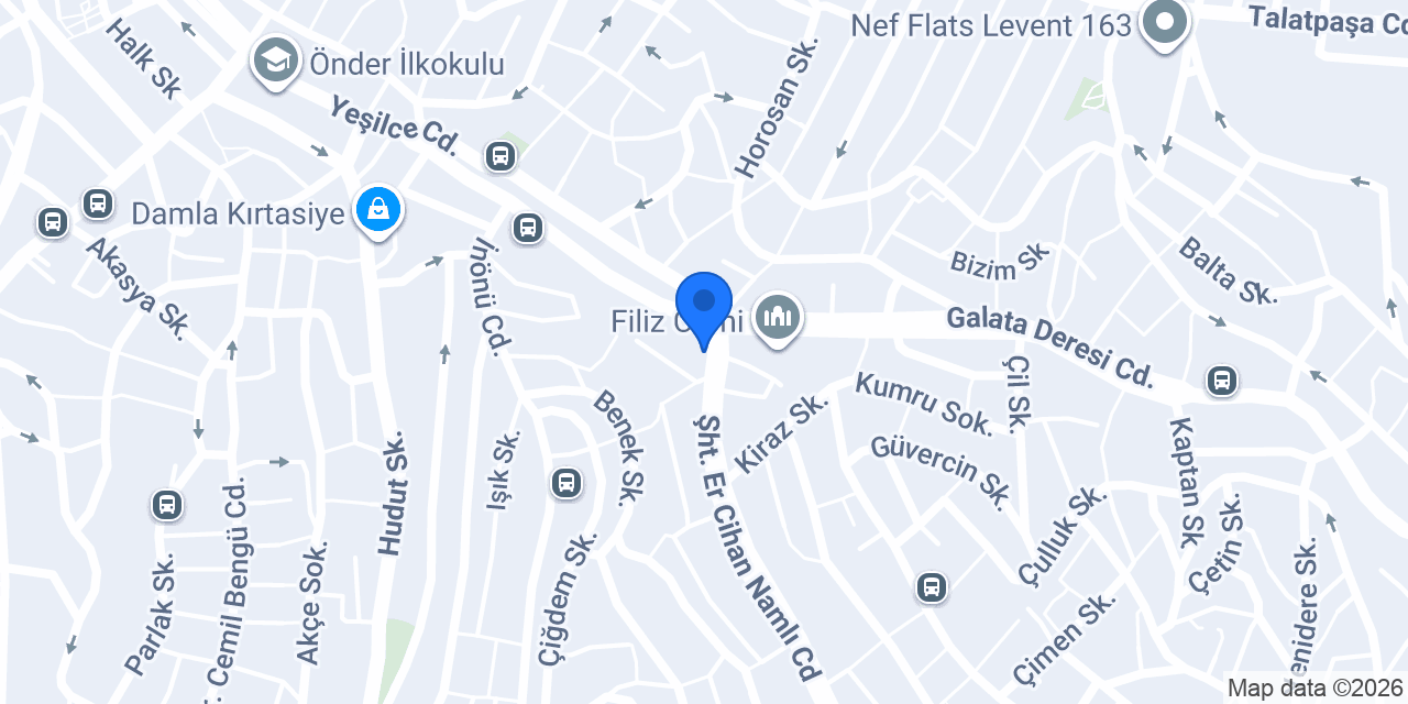 Mecidiyeköy Emek Çilingir-Kuştepe-Şişli-Çilingir konumu