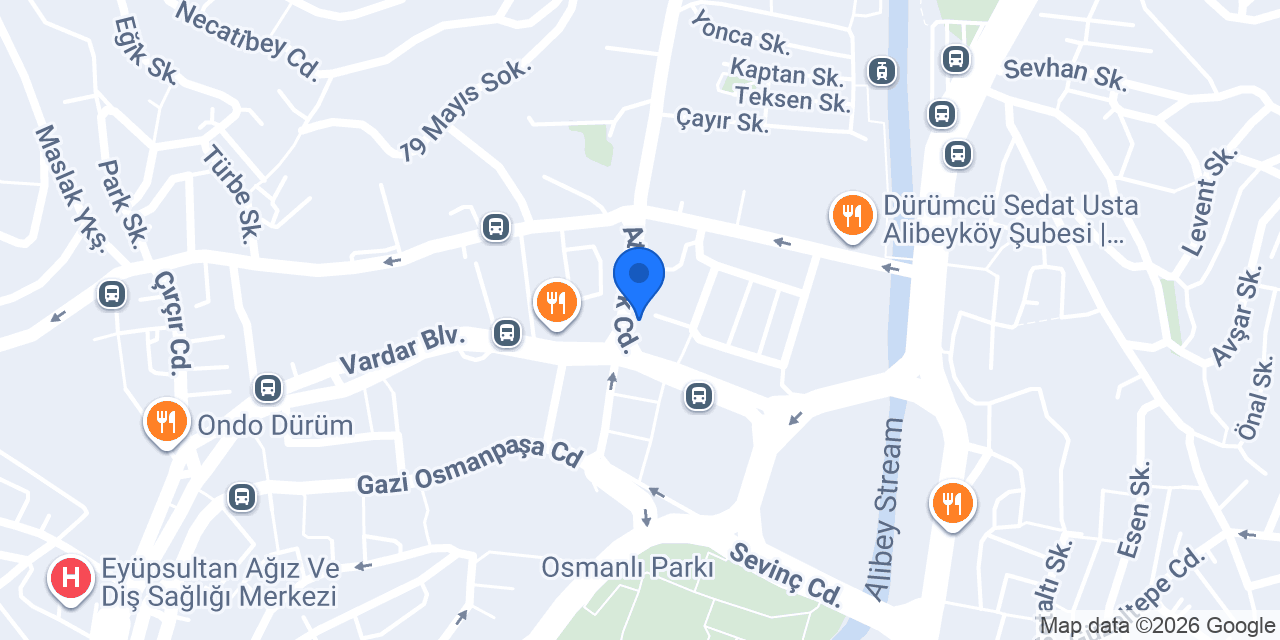 Köşem Döner konumu