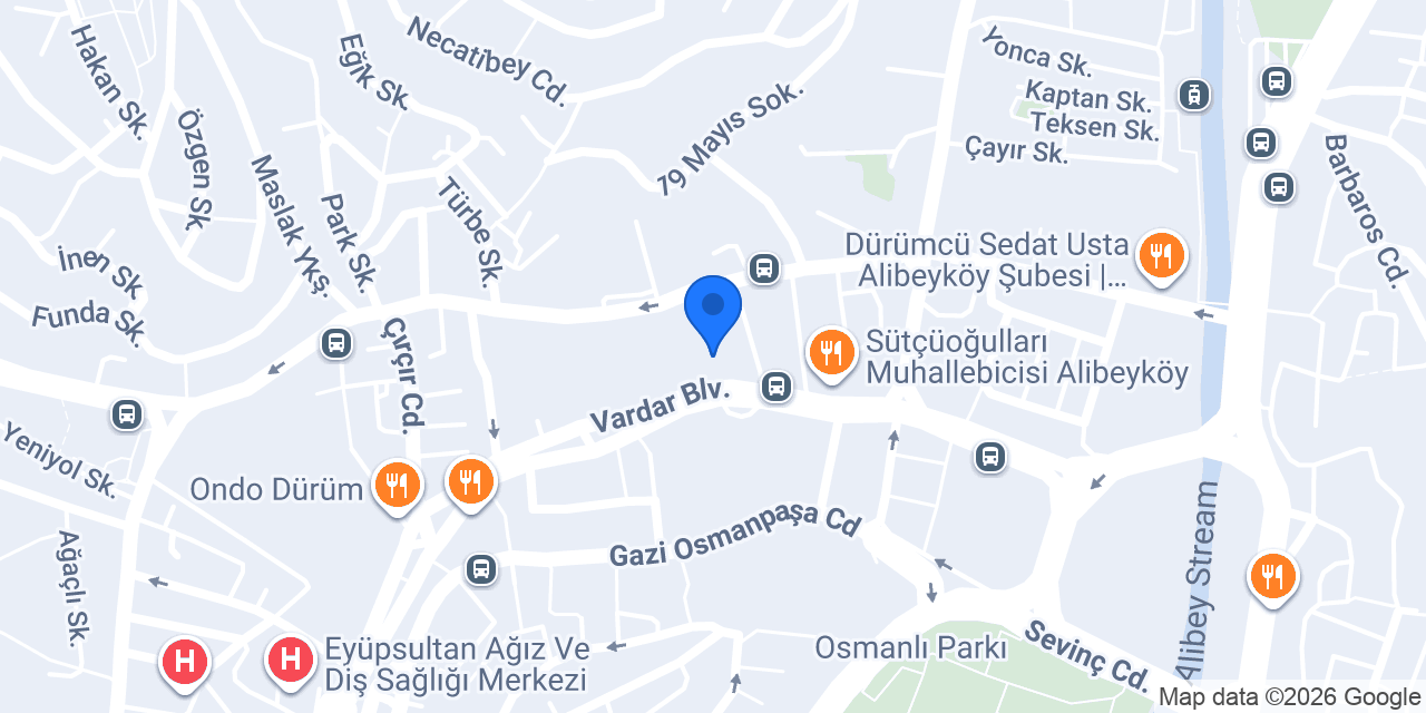 ERCANET ALİBEYKÖY konumu