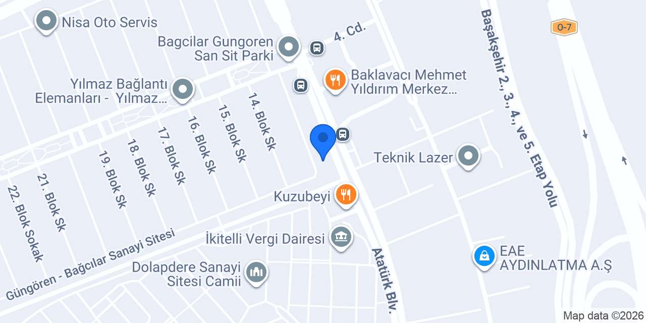 DENİZ YEDEK PARÇA konumu