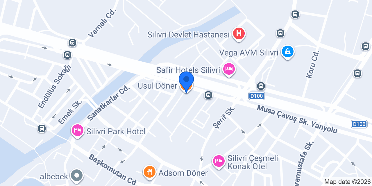 Usul Döner konumu