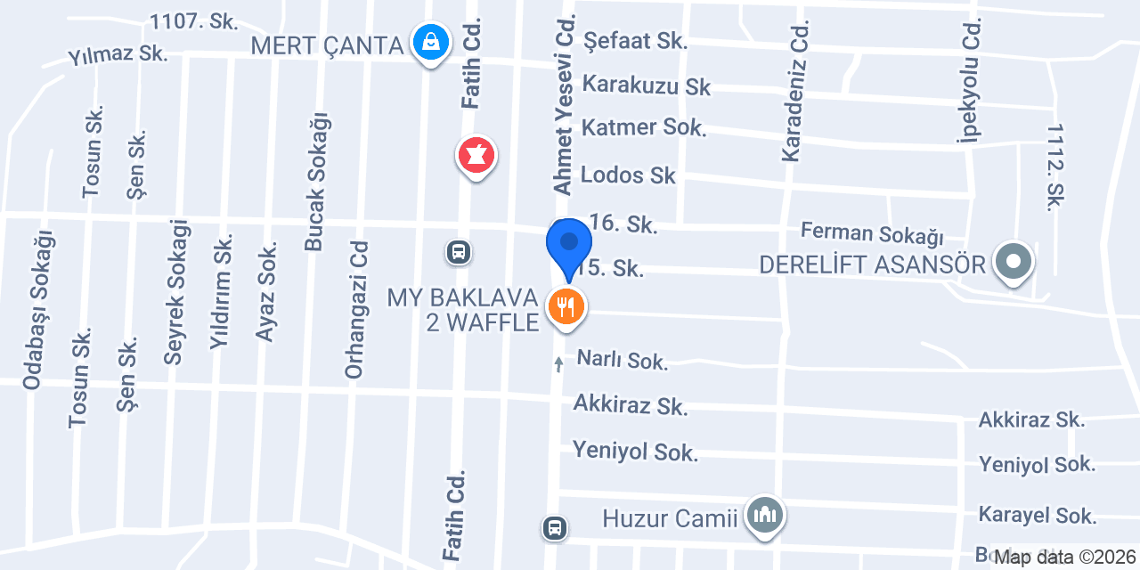 Yuvam Mobilya Ve Halı konumu