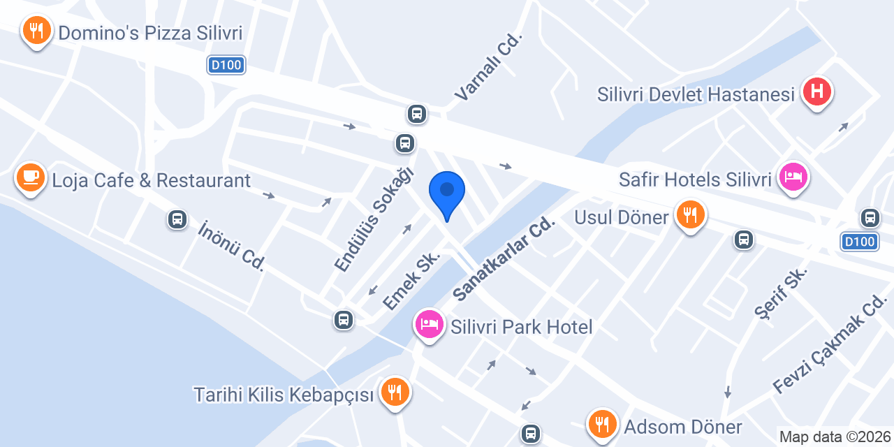 SİLVİYA restoran konumu