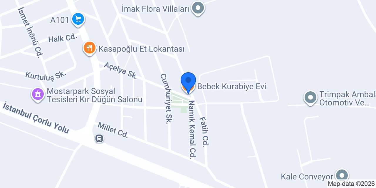 Bebek Kurabiye Evi konumu