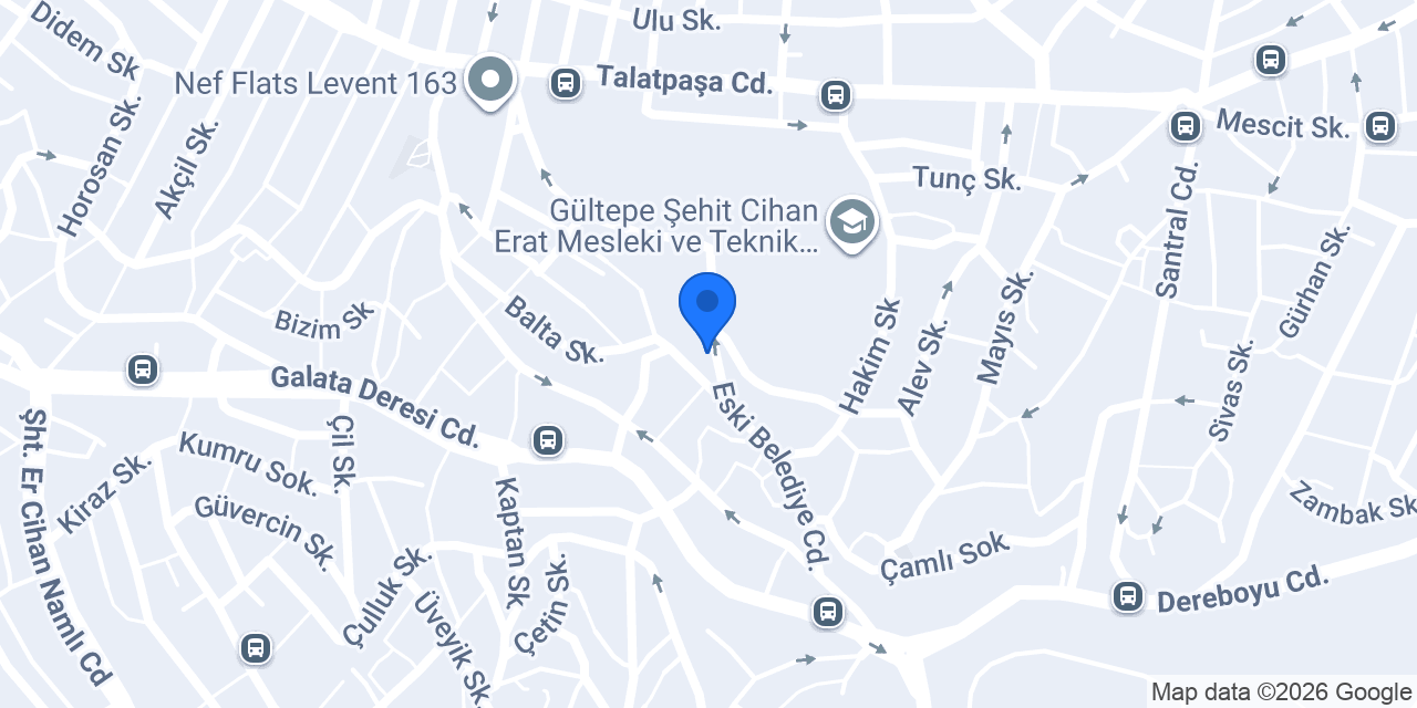 HK APARTS AİRPORT konumu