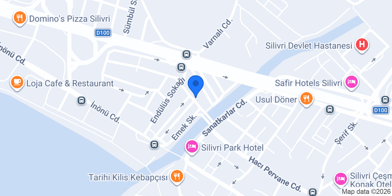 Çınar Et Tavuk Pazarı Silivri konumu