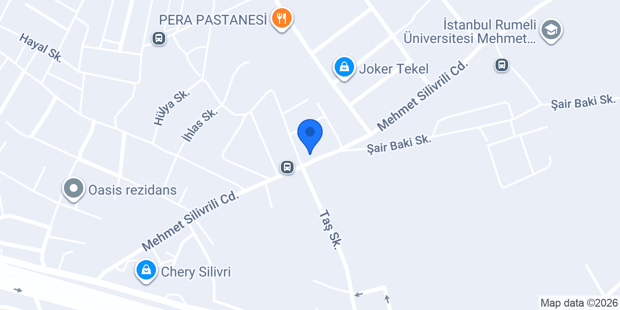 Baba Döner Silivri konumu