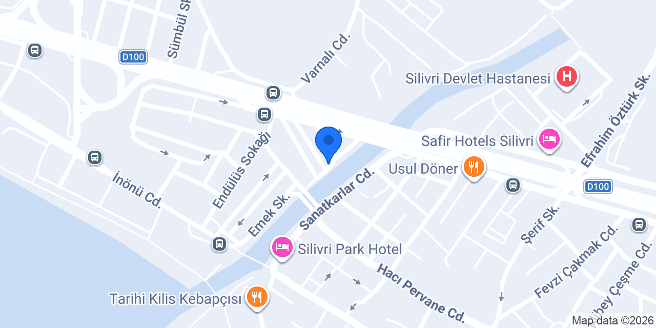 Atölye Sanat Silivri konumu