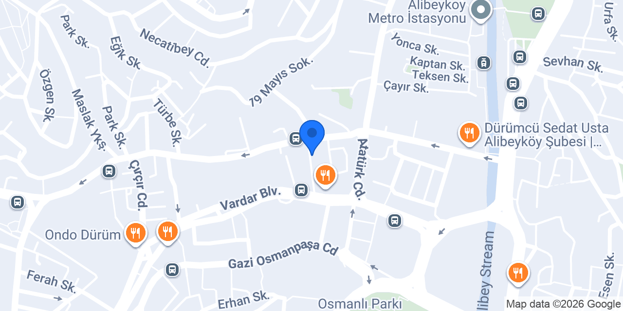Çiftalan Süt Ürünleri konumu