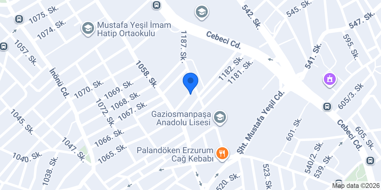 Dikey Alüminyum konumu