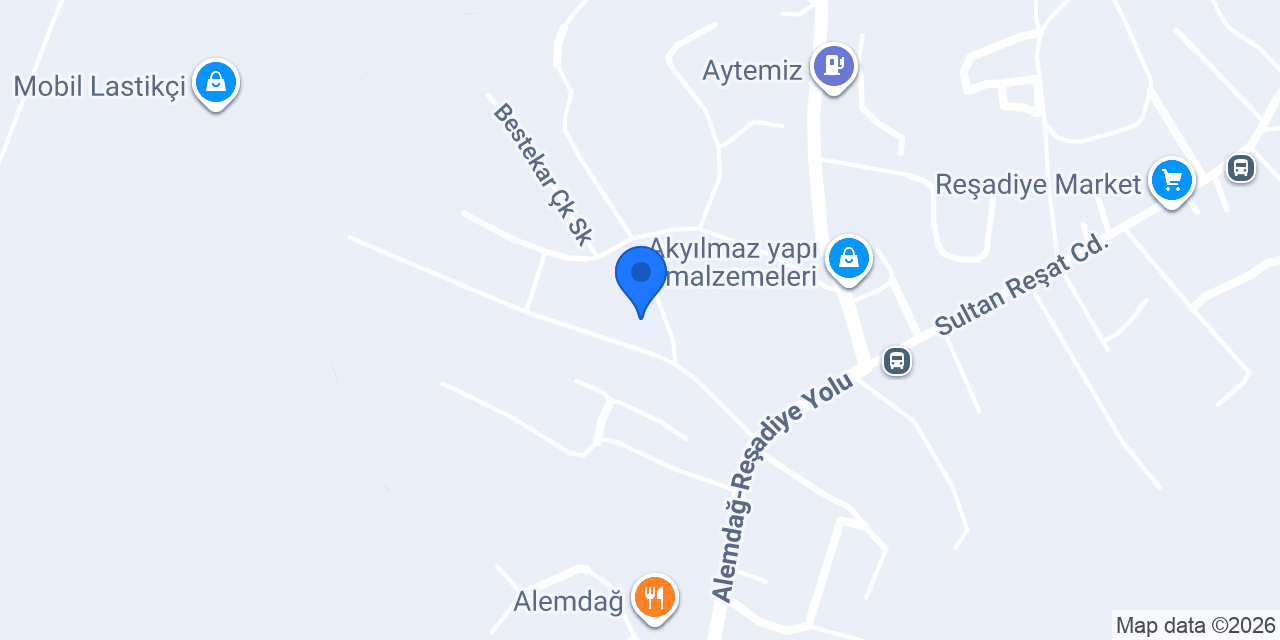 Kestane Konuk Evi konumu