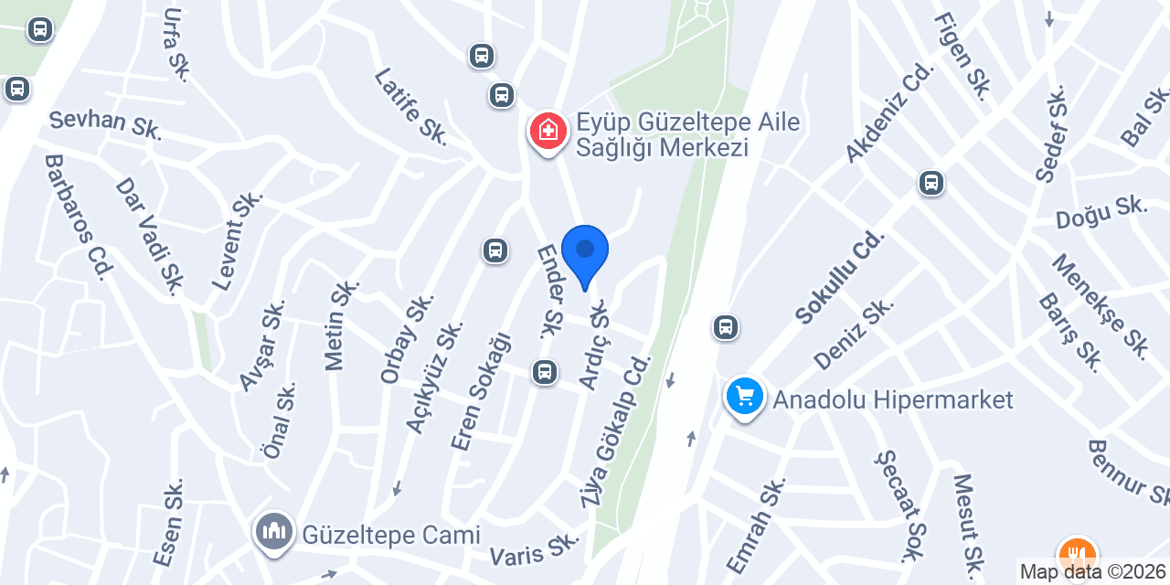 Meyda Elektrik konumu
