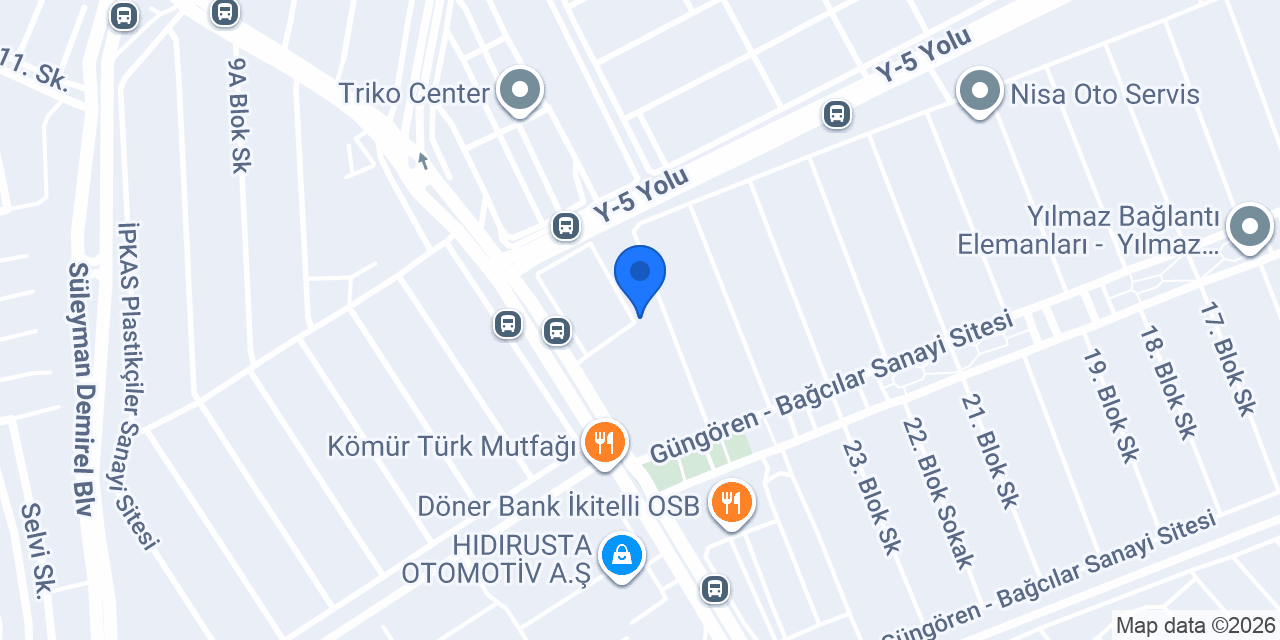 AUTOCLUB İKİTELLİ YÜCELER konumu