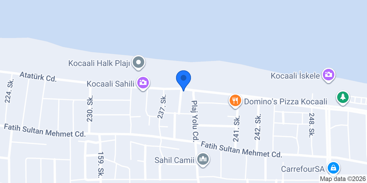 ALSANCAK EMLAK KOCAALİ konumu