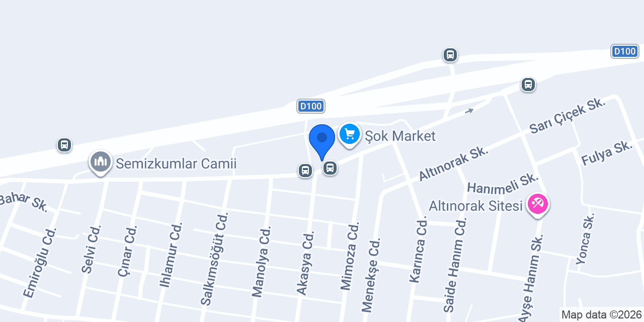 Umut Yapı Dekorasyon konumu