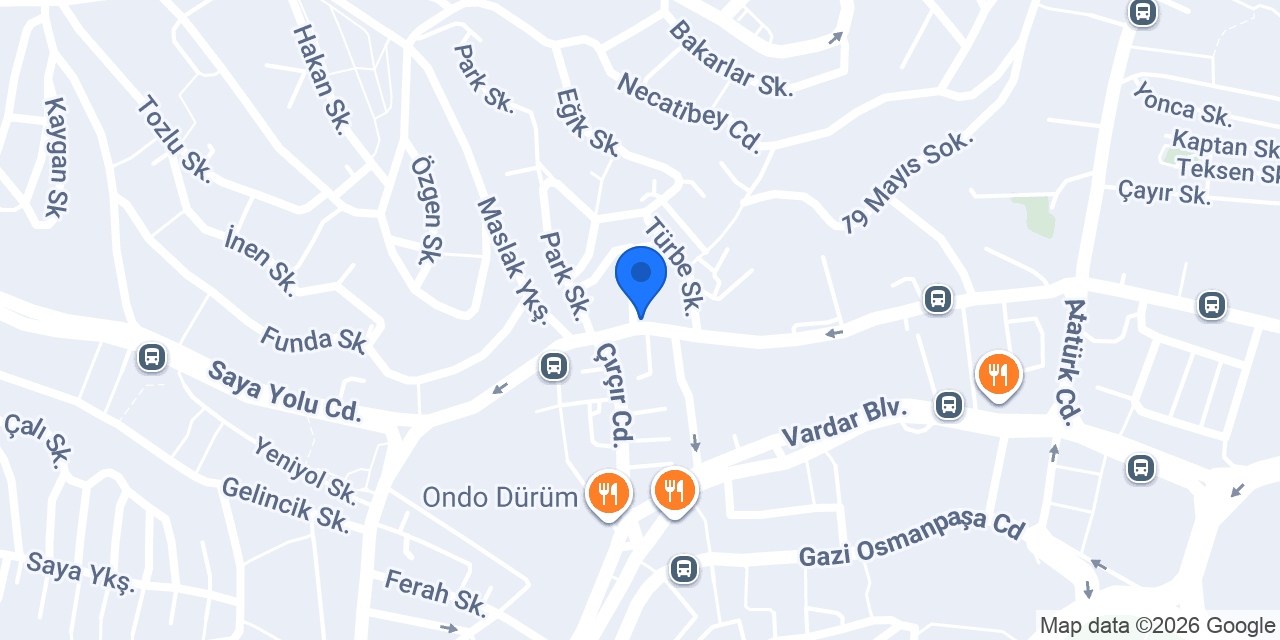 Gaziantep Kebap Salonu konumu