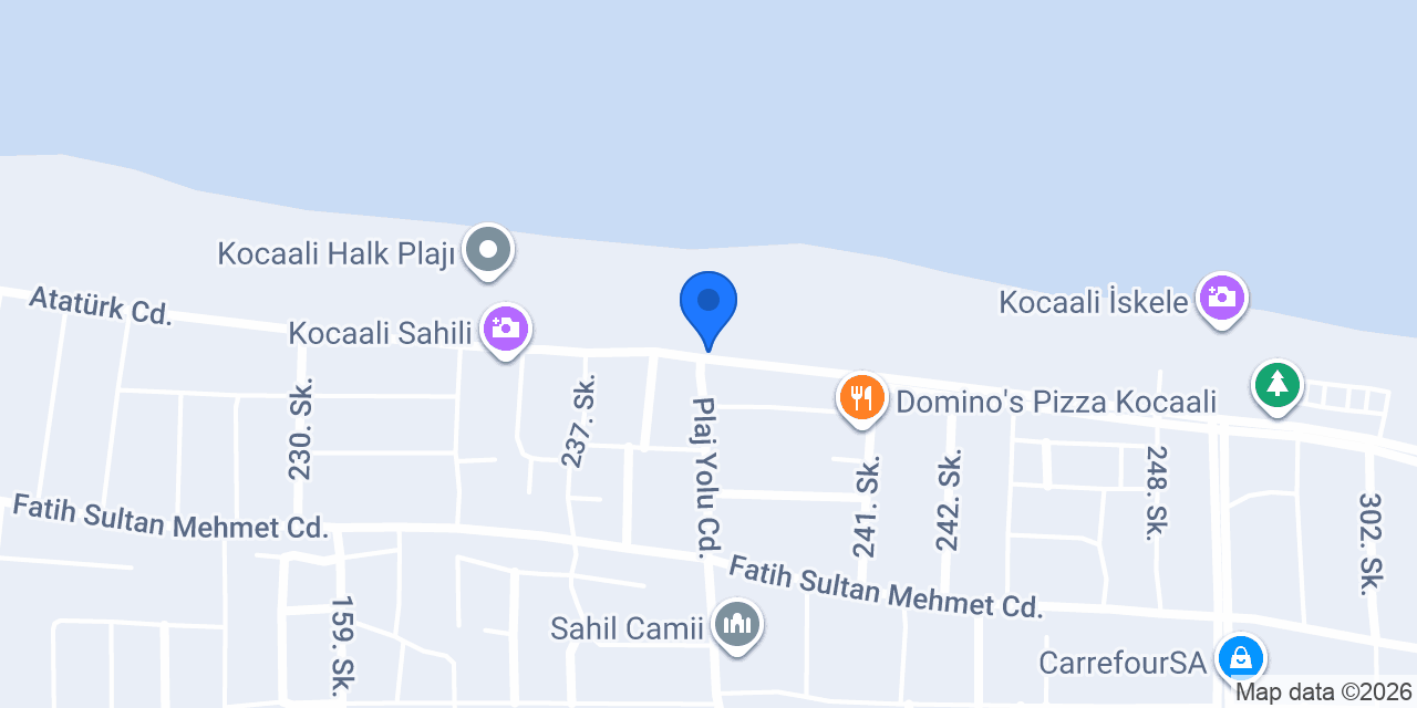 Kocaali Sahil Çit Sistemleri konumu