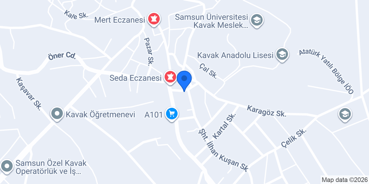 Maraton Dershanesi konumu