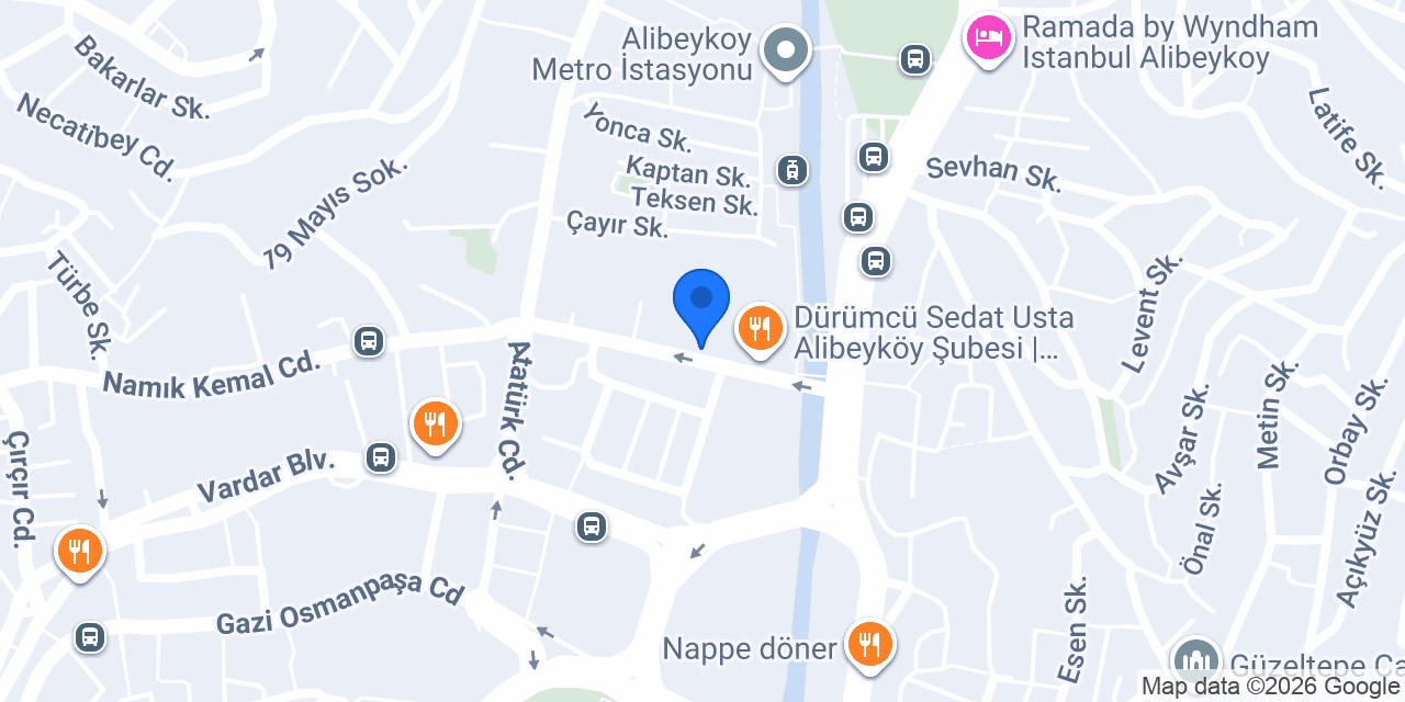 Milano Pizza - Alibeyköy konumu
