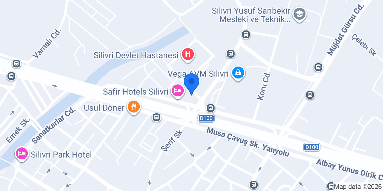 Silivri 6. Noterliği konumu