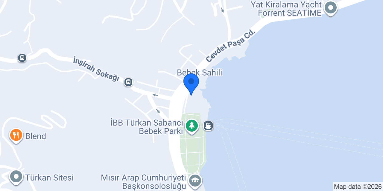 Bebek Taksi konumu