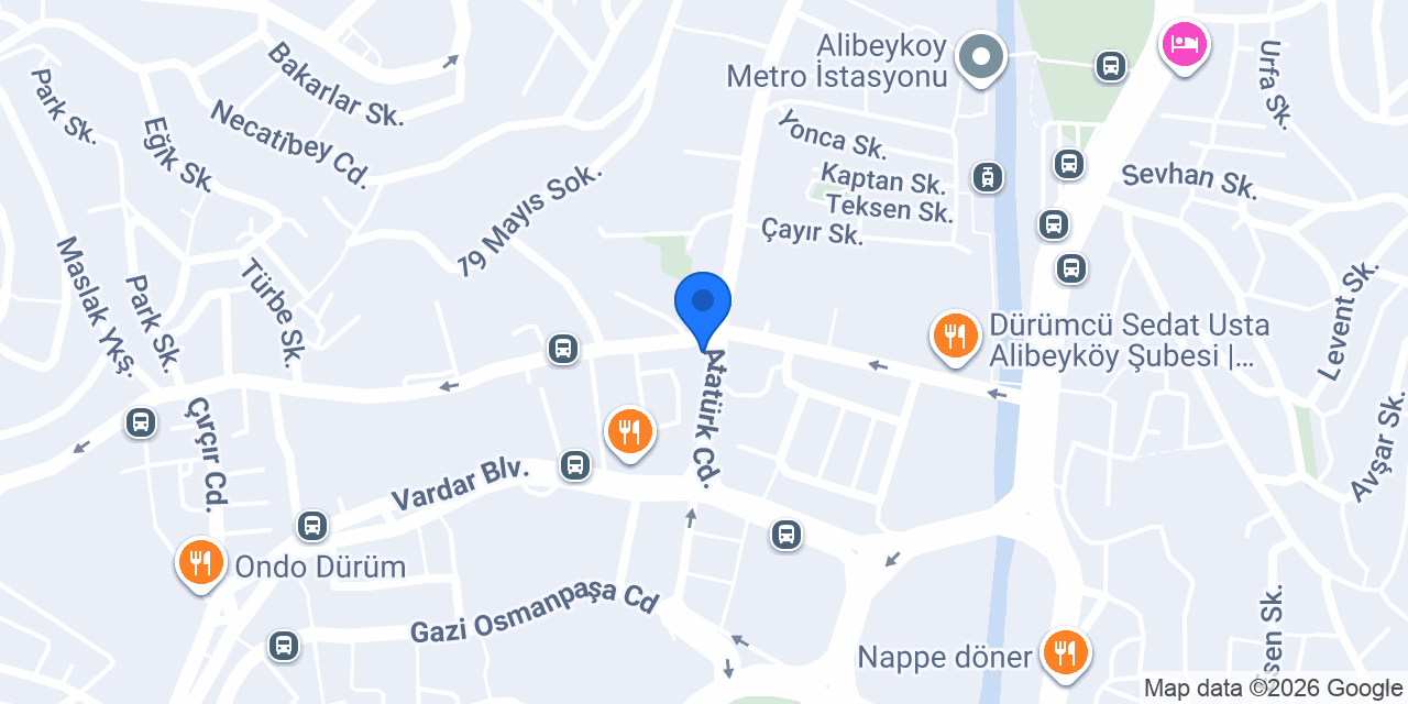 Özel Karayolu Sürücü Kursu konumu