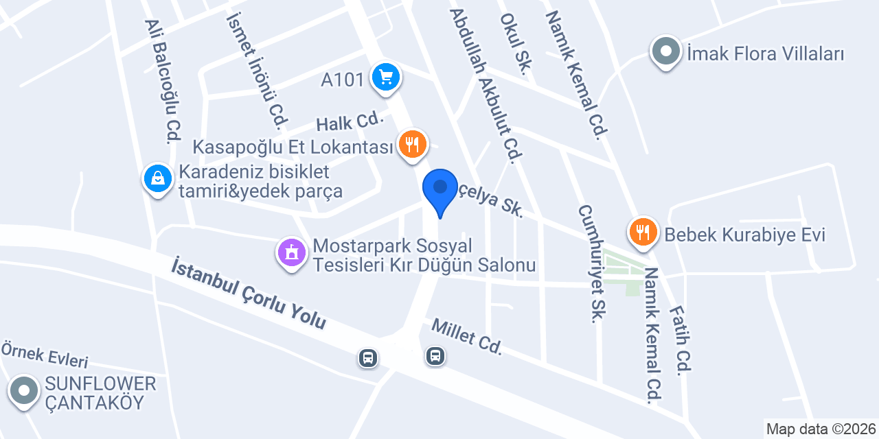 Gürses Erkek Kuaförü konumu