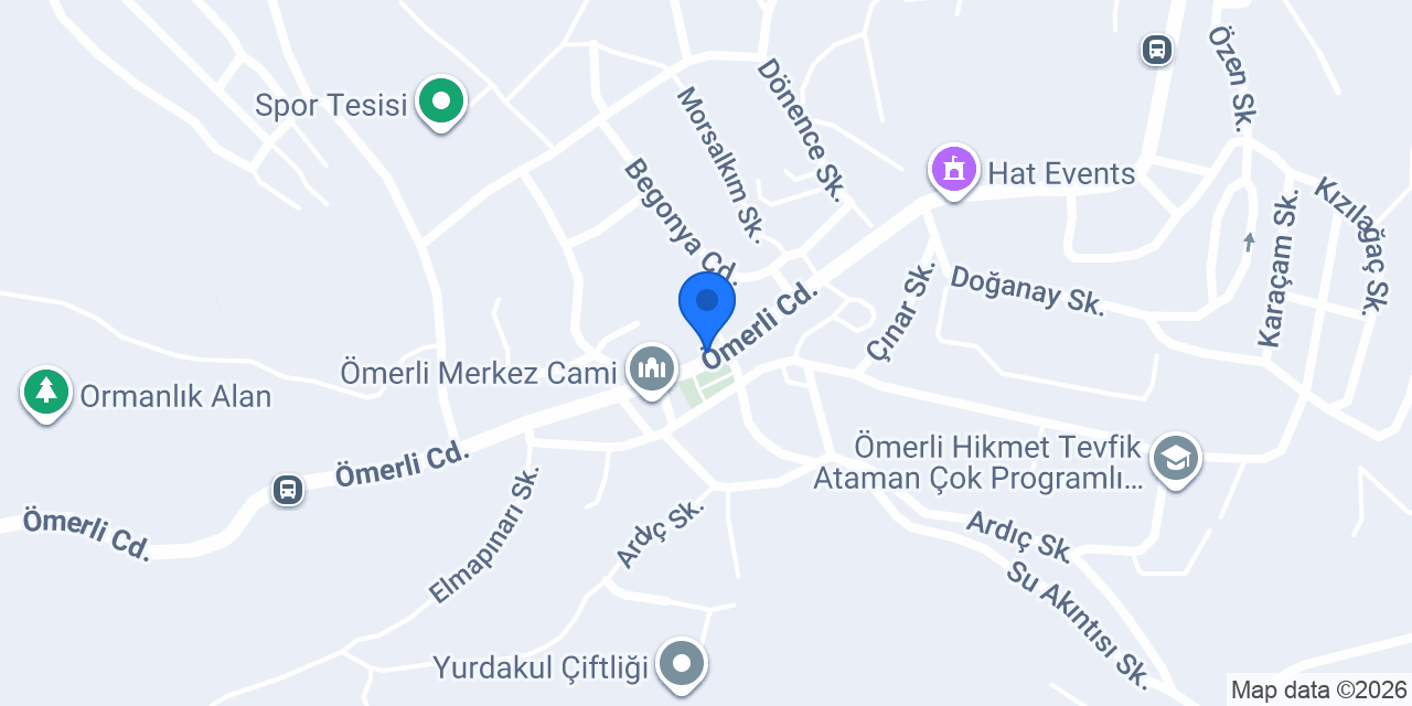 Ömerli Köftecisi konumu