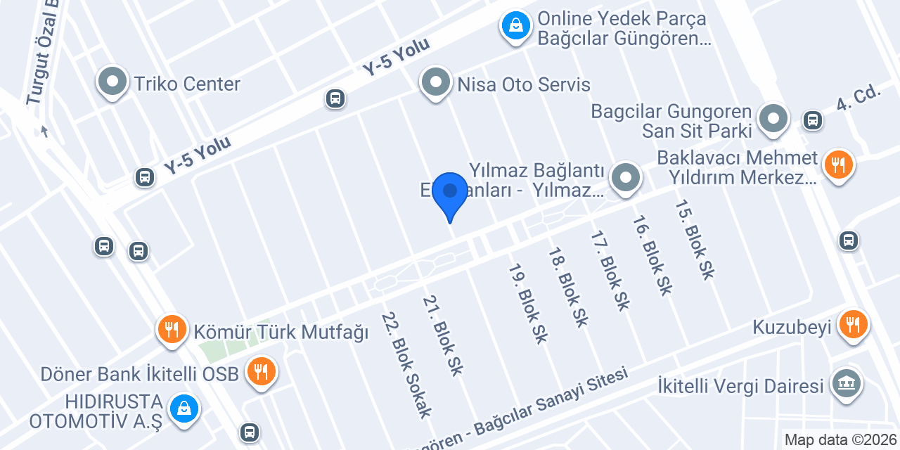 Çelik Motrio Tech servis konumu