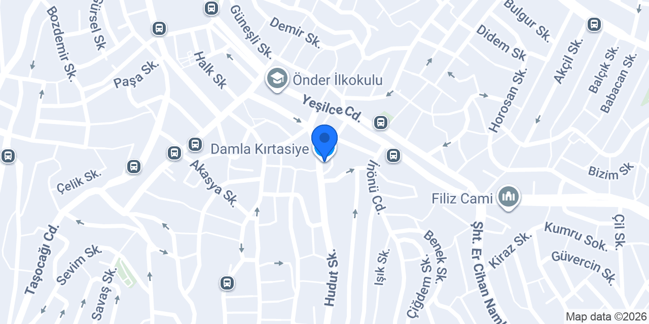 Damla Kırtasiye konumu