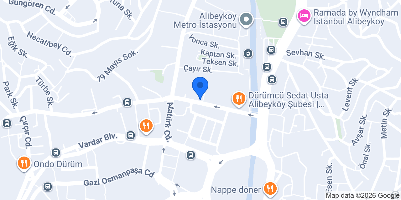 Uluca Diş Kliniği konumu