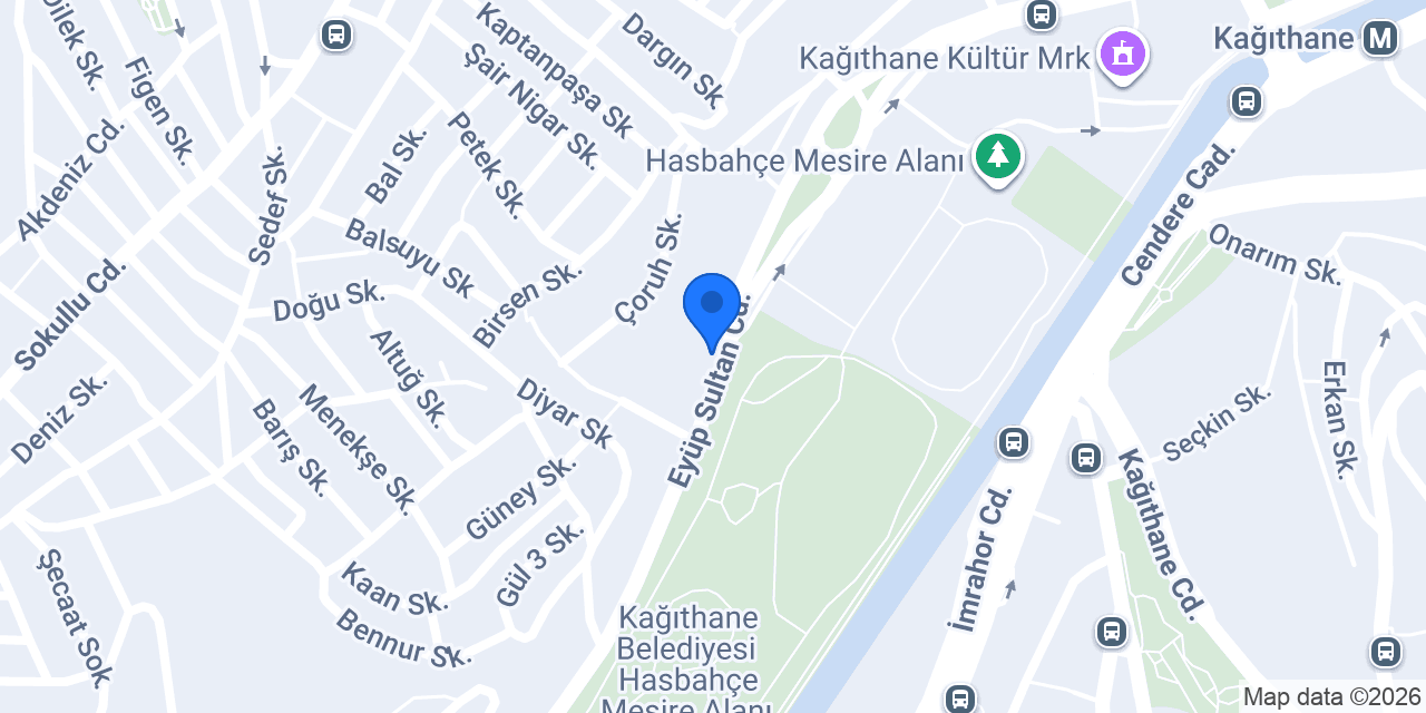 DOĞA GIDA MESRUBAT KAĞITHANE konumu