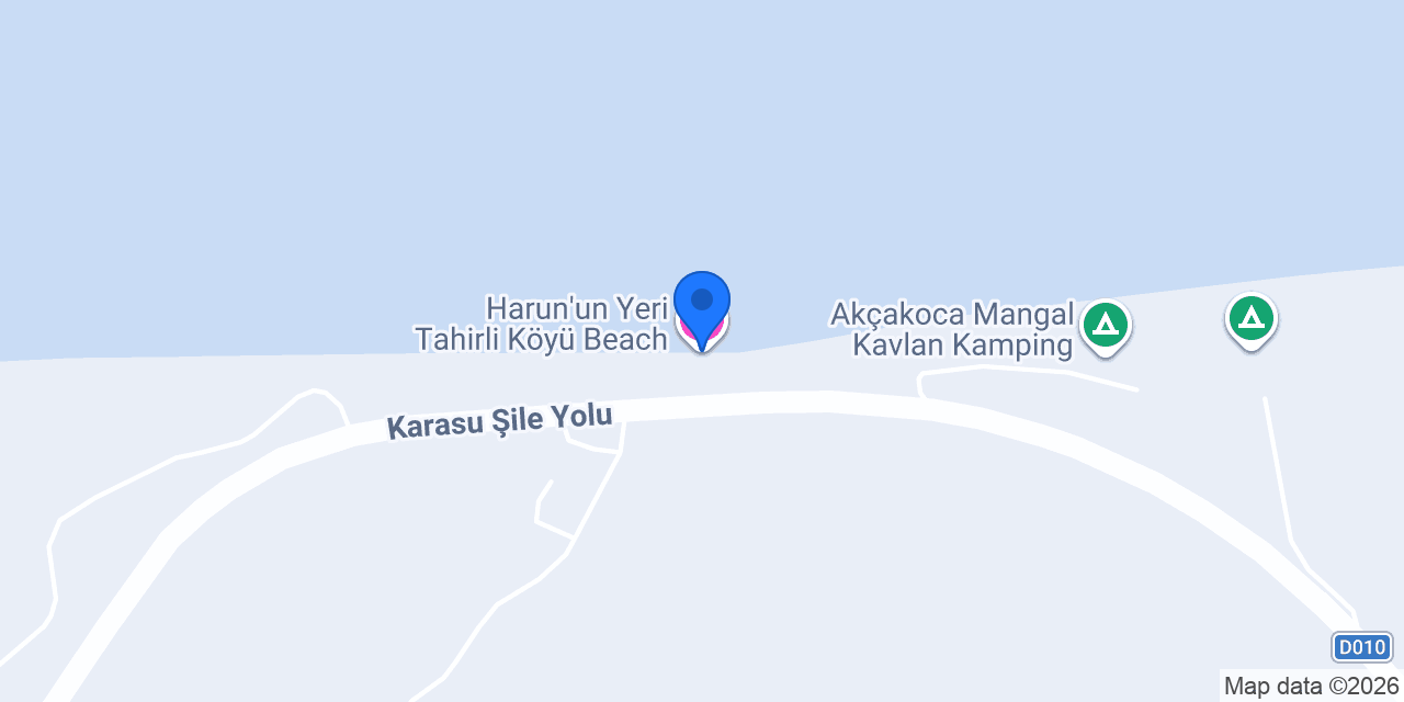 Harun'un Yeri Tahirli Köyü Beach konumu