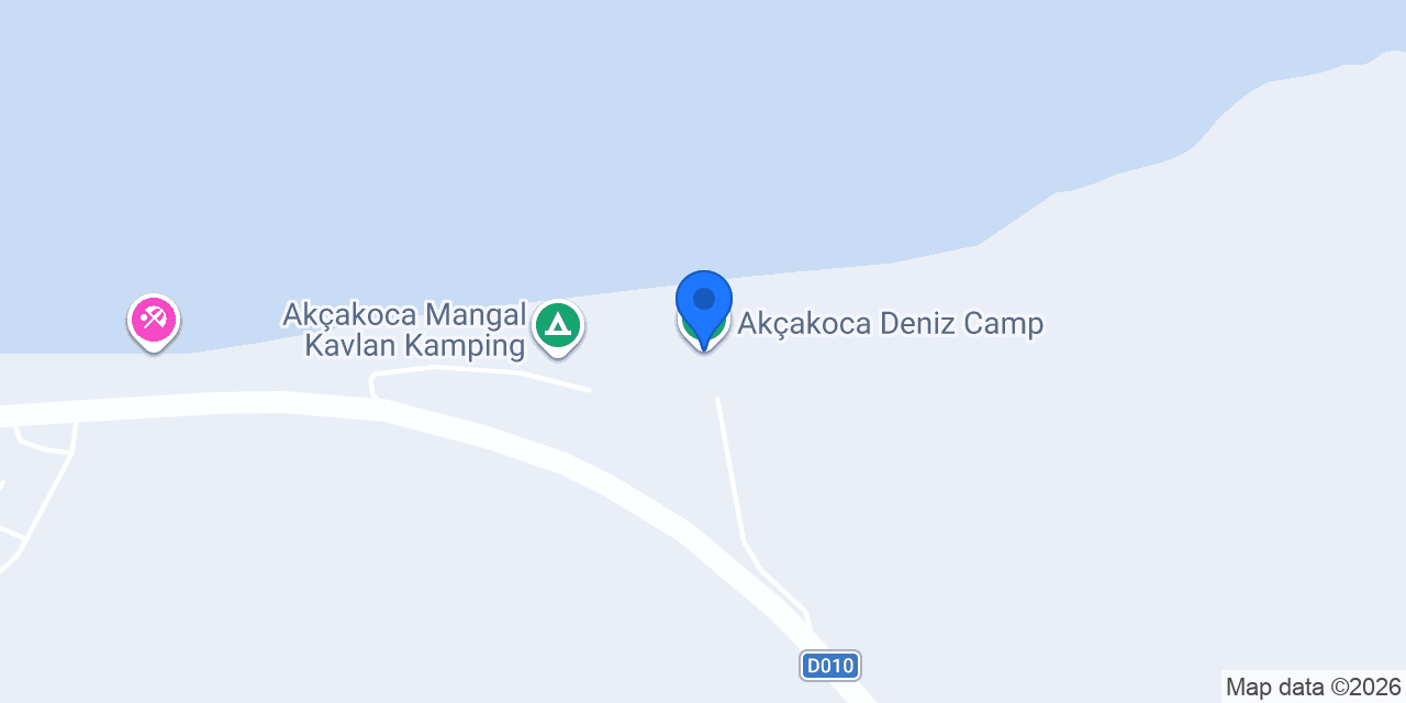 Akçakoca Deniz Camp konumu