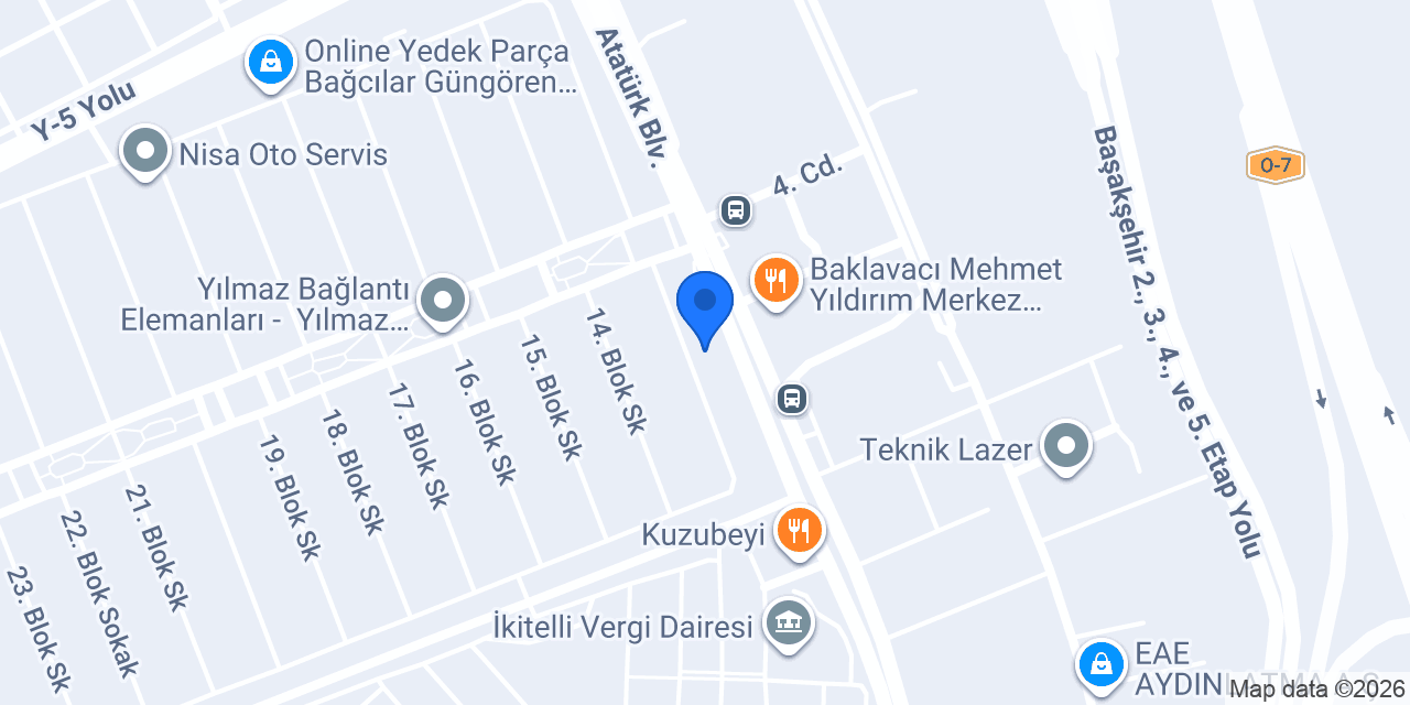 Yasemin Eczanesi konumu