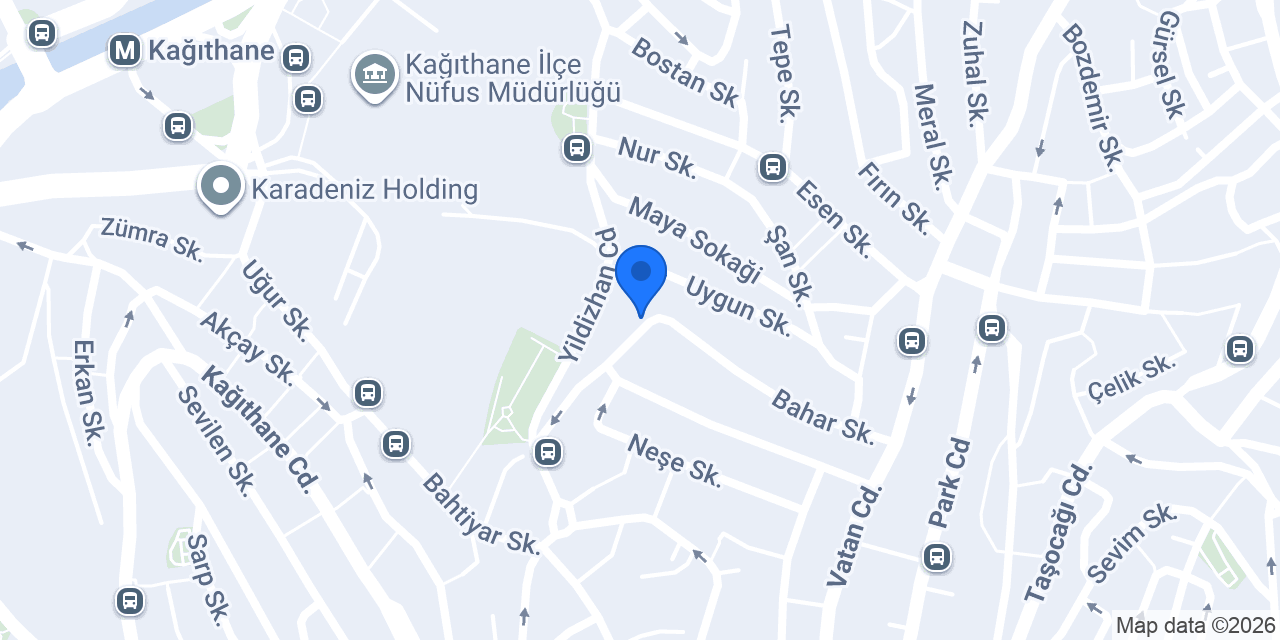 Kağıthane Bilim Merkezi konumu