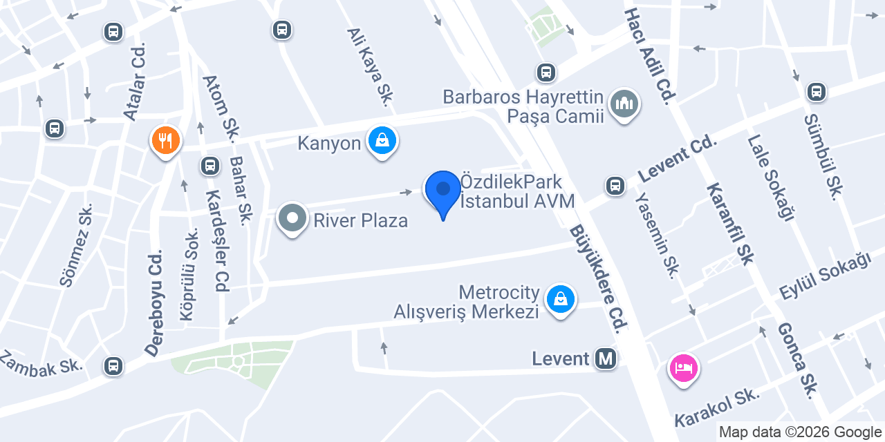 Superstep Özdilek AVM konumu