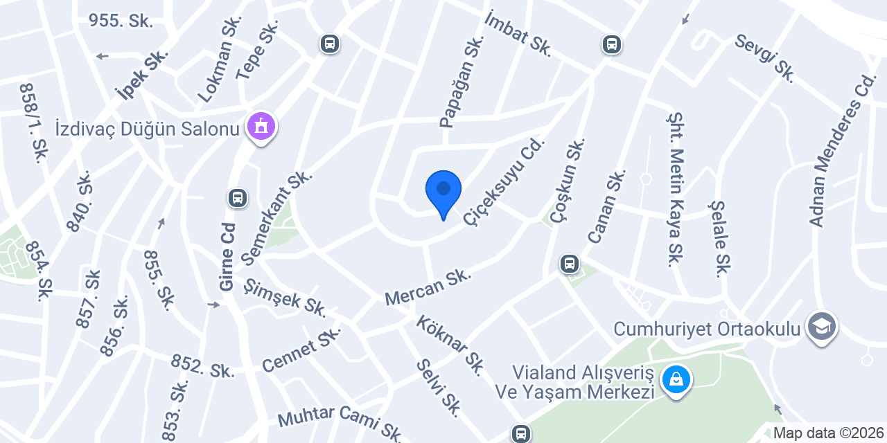 Elips Otomasyon Aydınlatma konumu