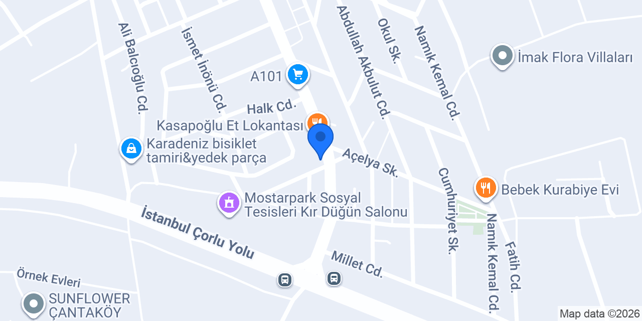 Çabukel Toptan Et Pazarı konumu