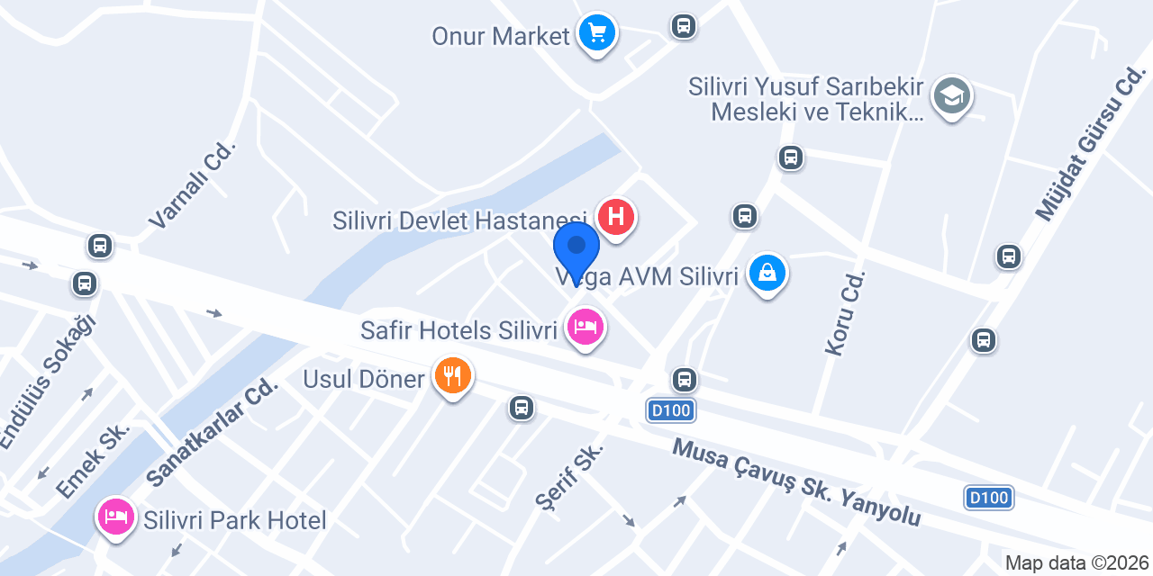Akasya Eczanesi konumu