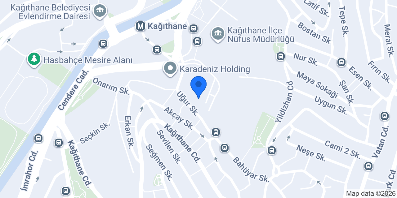 Sinpaş Flatofis Kağıthane konumu