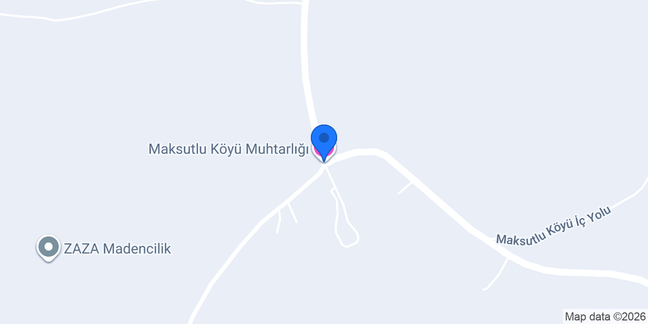 Maksutlu Köyü Muhtarlığı konumu