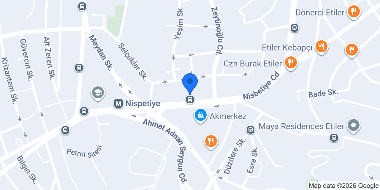 Akmerkez Concierge konumu