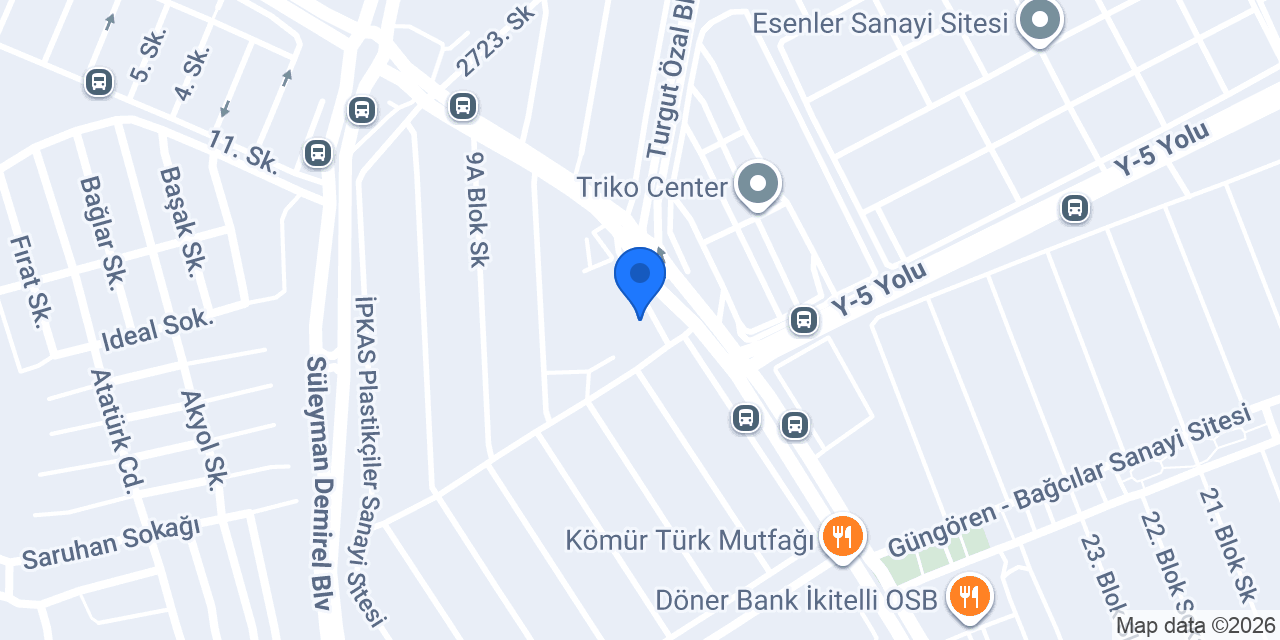 Esen Börek konumu