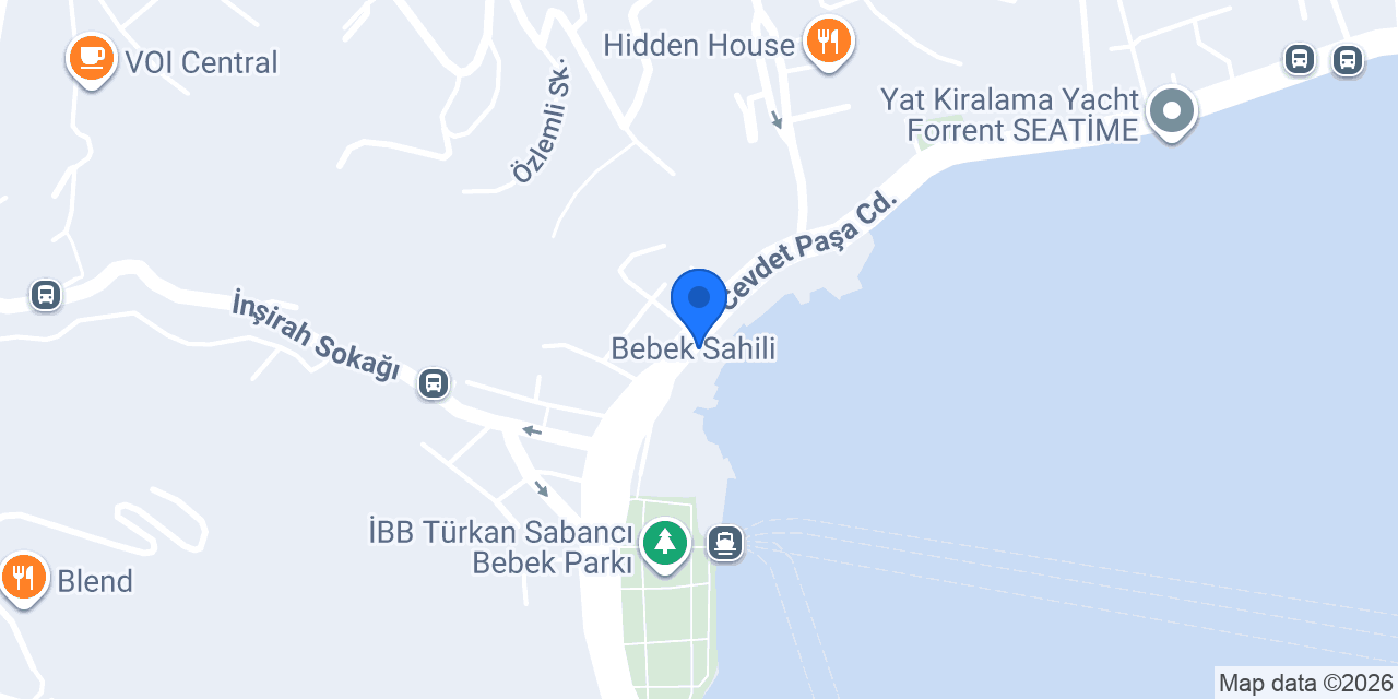Bebek Bar konumu