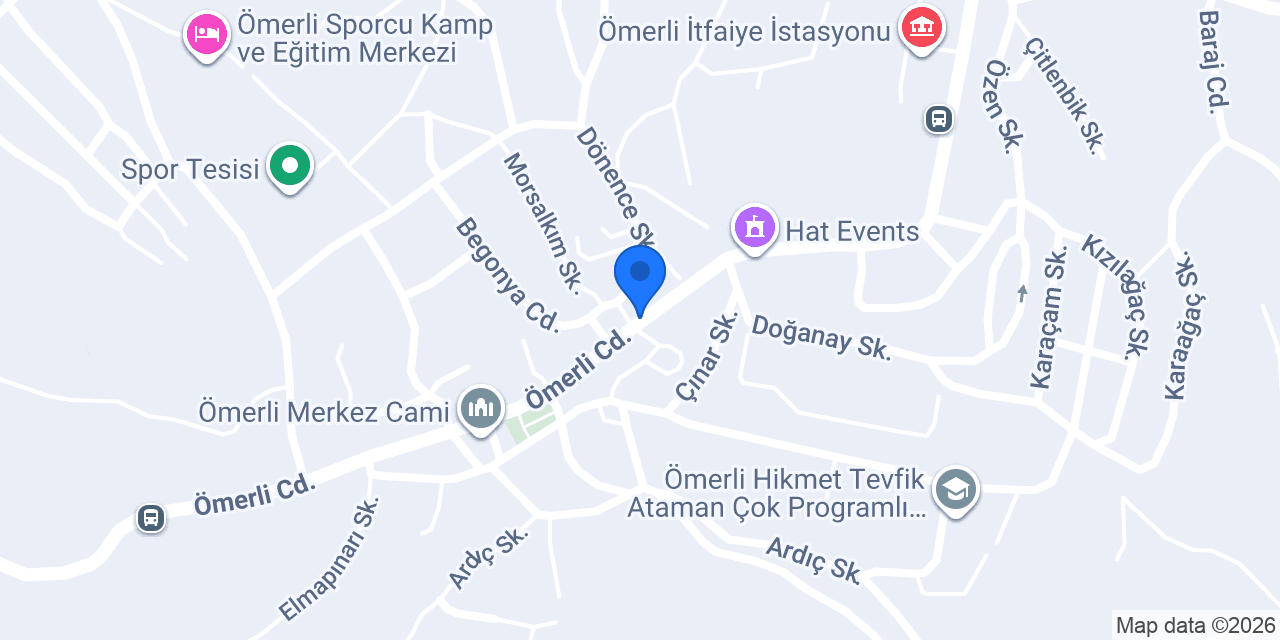 Ömerli Kasap konumu