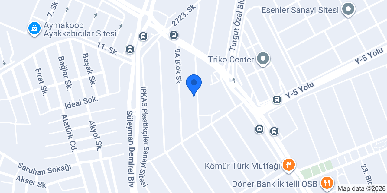 AHTECH MAKİNA A.Ş konumu