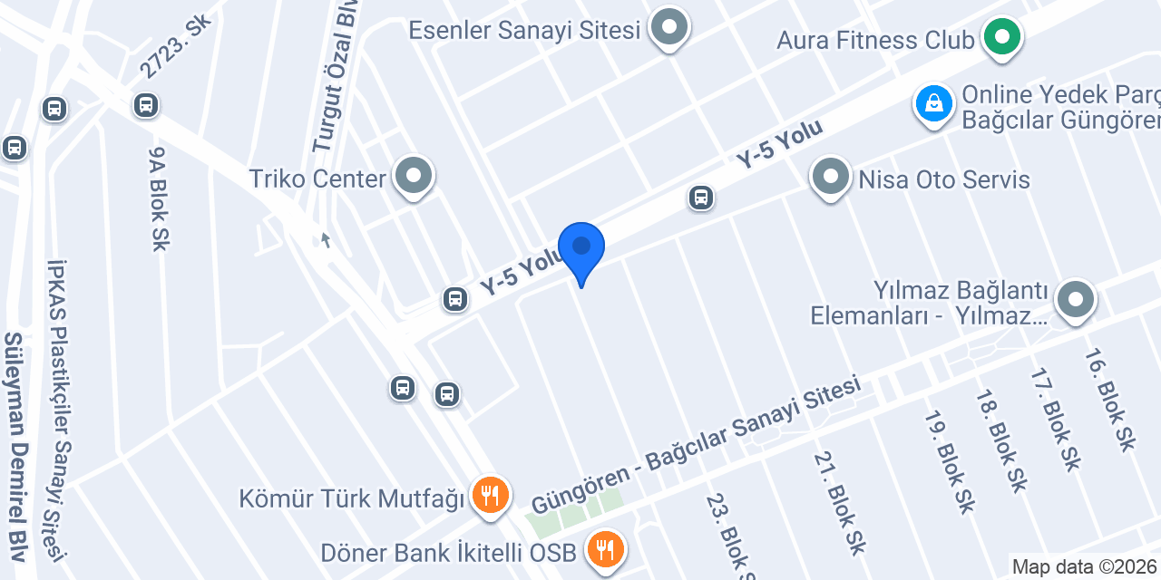 Aşkın Auto - İkitelli - Mekanik Bakım Onarım konumu