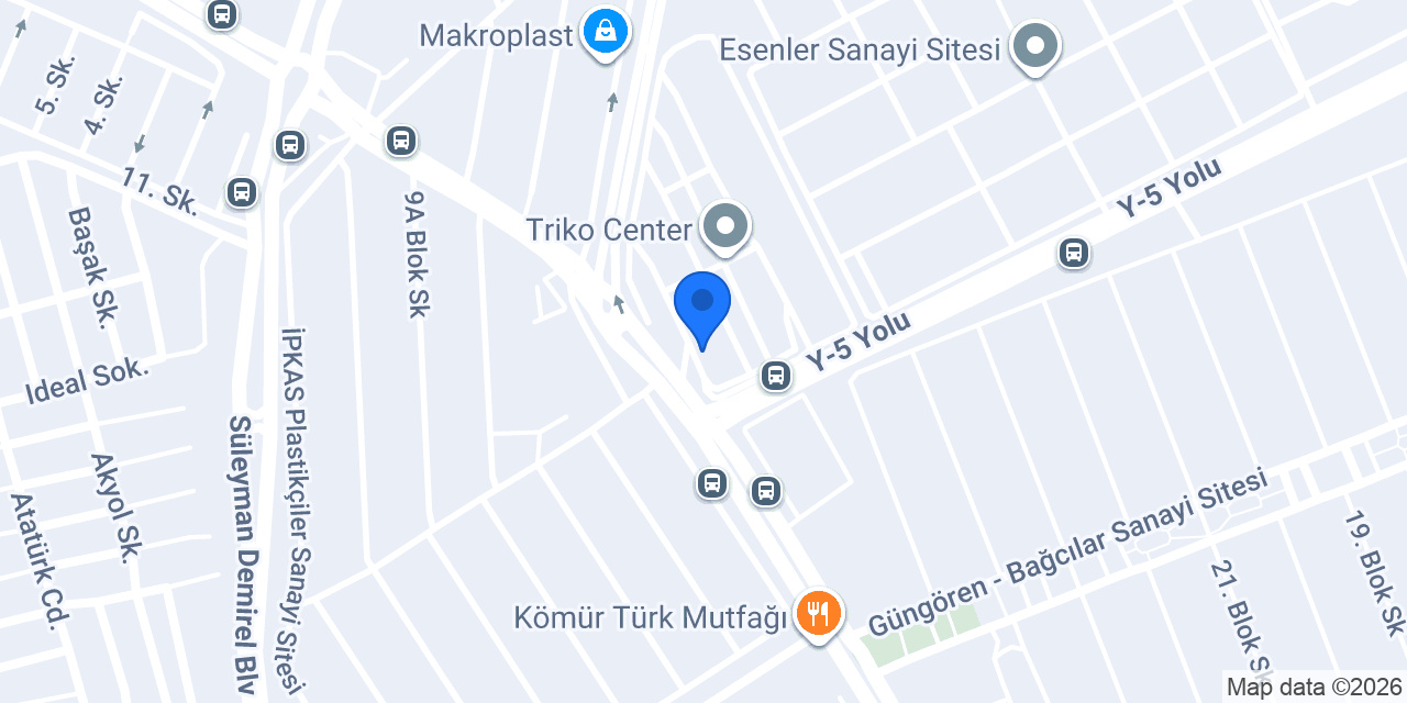 Surteknik Hırdavat konumu
